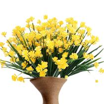 Buquê de flores de cemitério artificial, sela de crisântemo
