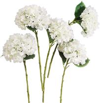 Buquê de flores de seda de hortênsia artificial PARTY JOY 12 unidades Buquê de flores de seda de hortênsia artificial PARTY JOY 12 unidades