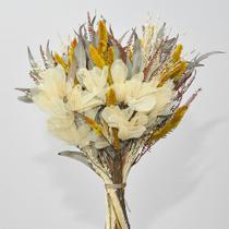 Buquê de flores desidratadas eucalipto decoração