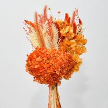 Buquê de flores desidratadas hortênsia terracota - Beauté