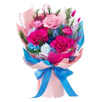 Buquê de flores preservadas Flomoon Forever Flowers Blue Buquê de flores preservadas Flomoon Forever Flowers Blue