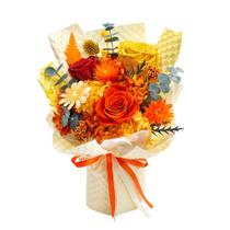 Buquê de flores preservadas QOEAZY para presentes de Dia das Mães Buquê de flores preservadas QOEAZY para presentes de Dia das Mães