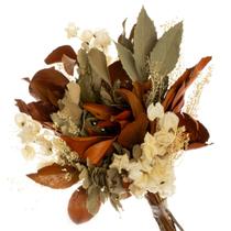 Buque de Flores Secas Carne de Vaca Laranja Buque de Flores Secas Carne de Vaca Laranja