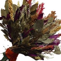 Buquê de Flores Secas Charme Rústico e Luxo para Noiva e Casa