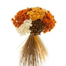 Buque de Flores Secas De Pé Laranja