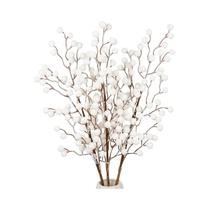 Buquê De Frutas Artificiais Brancas De 58cm Para Decoração De Árvore De Natal, Planta Falsa Para Buquê De Frutas Artificiais Brancas De 58cm Para Decoração De Árvore De Natal, Planta Falsa Para