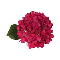 Buquê De Hortênsia De Seda De 58cm Flores Artificiais Para Casamento Casa Festa Sala De Estar