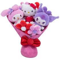Buquê de pelúcia Jazwares Hello Kitty and Friends 30 cm com 9 pelúcias Buquê de pelúcia Jazwares Hello Kitty and Friends 30 cm com 9 pelúcias