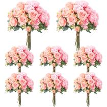 Buquê de peônias artificiais Geosar Fake Silk Peony