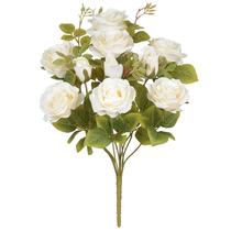 Buquê de Rosa creme outono x7 31 cm Buquê de Rosa creme outono x7 31 cm