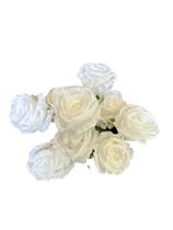 Buquê De Rosa Grande Artificial Com 9 Flores YT009