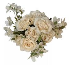 Buque De Rosas Artificial Qualidade Realista M1020