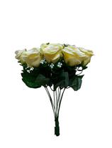 Buquê de Rosas Flor com Folhagem C/ 10 Rosas Buquê de Rosas Flor com Folhagem C/ 10 Rosas