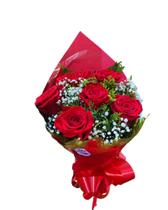 Buque de rosas tradicional 6