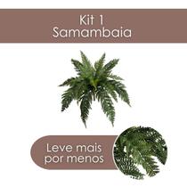 Buque de Samambaia Planta Artificial Linha Premium Volumoso Com Toque e Aparência Real DE294912 Buque de Samambaia Planta Artificial Linha Premium Volumoso Com Toque e Aparência Real DE294912