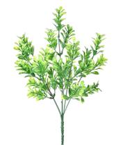 Buque decorativo folhas de cha verde