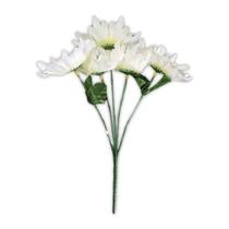 Buquê Flor Artificial Dália 5 Galhos - 26cm Buquê Flor Artificial Dália 5 Galhos - 26cm