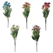 Buquê Flor Artificial Margarida Decoração Casamento