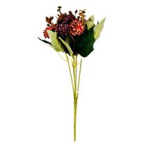 Buquê Flor De Alho Artificial em Plástico Bella Garden 32cm - Buquê Flor De Alho Artificial em Plástico Bella Garden 32cm -