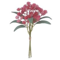 BUQUE FLOR MINI RAMALHETE PLASTICO X48 BEAUTY OUTONO 32cm