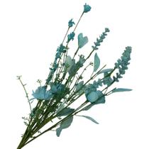 Buquê Flores Artificiais Azuis - Carmella Presentes