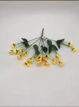 Buque Galho De Girassol Artificial 22 Florzinhas