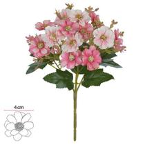 BUQUE MARGARIDA X15 FLORES (ROSA OUTONO 2T) 25cm