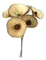 Buque Mini Flor De Madeira Flor Lápis Decoração Arranjo