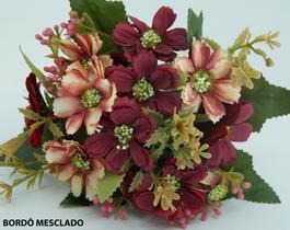 Buque Mini Margaridas x 5 - 27 cm