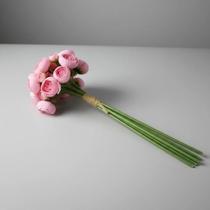 Buquê Peônia Flor Artificial Para Decoração Realista Grande Cor:Rosa Buquê Peônia Flor Artificial Para Decoração Realista Grande Cor:Rosa