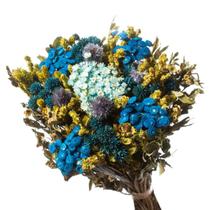 Buquê Preservado Rústico Colorido I Flores Desidratadas