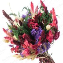 Buquê Rústico Colorido Lindo I Flores Desidratadas