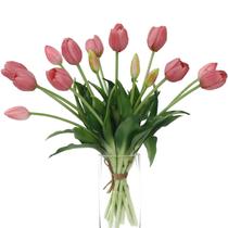 Buquês de flores artificiais, tulipas LINSIE, 15 unidades, roxo claro Buquês de flores artificiais, tulipas LINSIE, 15 unidades, roxo claro