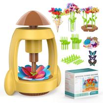 Buquês de flores em tecido DIY Kit de artesanato LELESUN para crianças de 3 a 8 anos