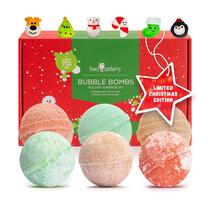 Burbujas de baño Two Sisters Navidad Paquete de 6 con Sorpresas de Juguetes