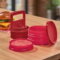Burguer Express Kit Marsala 6 peças Tupperware Burguer Express Kit Marsala 6 peças Tupperware