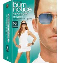 Burn notice operação miami - 1 - 4 temporadas box 16 dvds - FOX