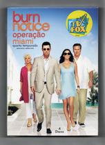 Burn Notice Operação Miami DVD Quádruplo 4ªTemporada