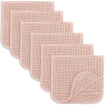 Burp Cloths Comfy Cubs Muslin, 6 camadas, 100% algodão, pacote com 6