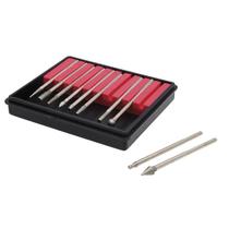 Burr Set The Beadsmith de 10 peças revestidas com diamante de 150 grãos Burr Set The Beadsmith de 10 peças revestidas com diamante de 150 grãos