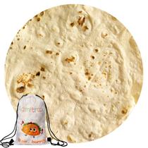Burritos de tortilla Throw Blanket Admitrack para adultos e crianças Burritos de tortilla Throw Blanket Admitrack para adultos e crianças