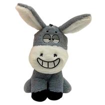 Burro Burrinho Sentado Sorriso ñ Shrek Pelúcia Fofinho 20cm