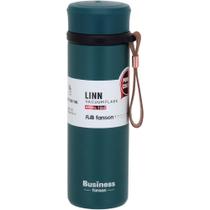 Business Garrafa Térmica 21X6X6Cm 500Ml Inox Azul Parede Dupla Business Garrafa Térmica 21X6X6Cm 500Ml Inox Azul Parede Dupla