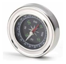 Bússola de Bolso Inox com Pesinho Bússola de Bolso Inox com Pesinho