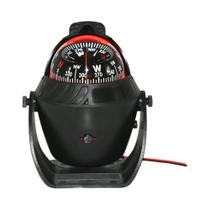 Bússola Marinha Branca E Preta À Prova d'Água Com Luz LED Para Barco, Iate E Carro, Bússola De Bússola Marinha Branca E Preta À Prova d'Água Com Luz LED Para Barco, Iate E Carro, Bússola De