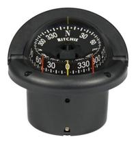 Bússola Náutica Ritchie Hf-743 De Embutir Com Led Verde