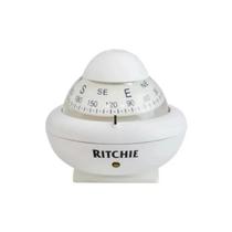 Bússola Ritchie Sport MX10WM Sobrepor Branca Visor Branco