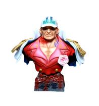 Bust Figure Admiral Akainu One Piece, 16 cm, colecionável em PVC