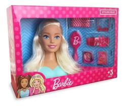 Busto Barbie Para Pentear Maquiar C/ Acessorios - Original Mattel Pupee