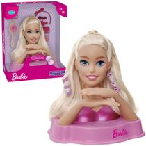Busto Barbie Styling Head Core Com Frases - Pupee
